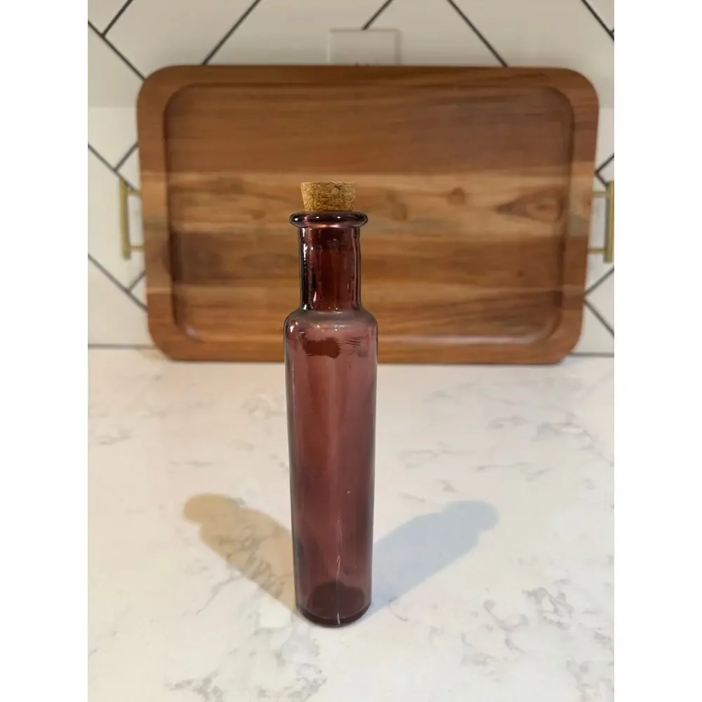 Vintage tall purple